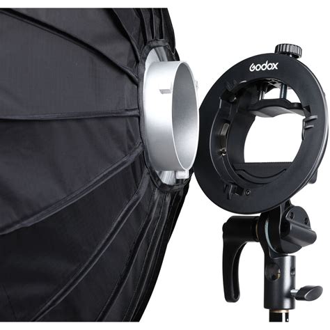 godox s2 bowens mount bracket with softbox|bowens s mount vs.